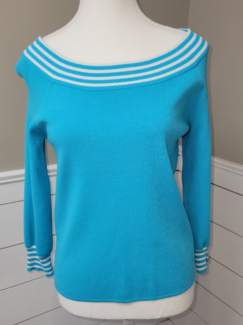 Spring/Summer Blue Sweater-Size M